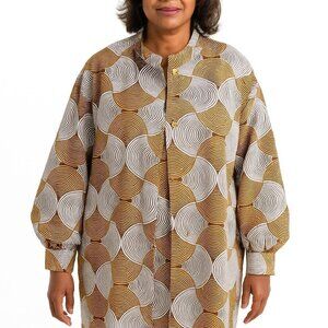 Stylewe Abstract 2 Piece Bold Print Knee LengthTunic & Dress Set Size Medium